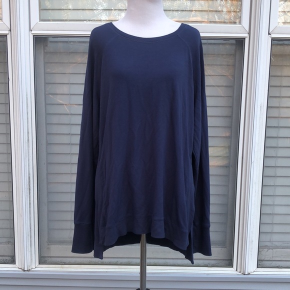 Active Life Navy Blue Long Sleeve Running Pullover size XL - Picture 2 of 14